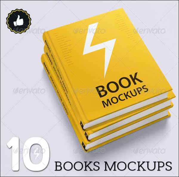  Different Images Book Mockups